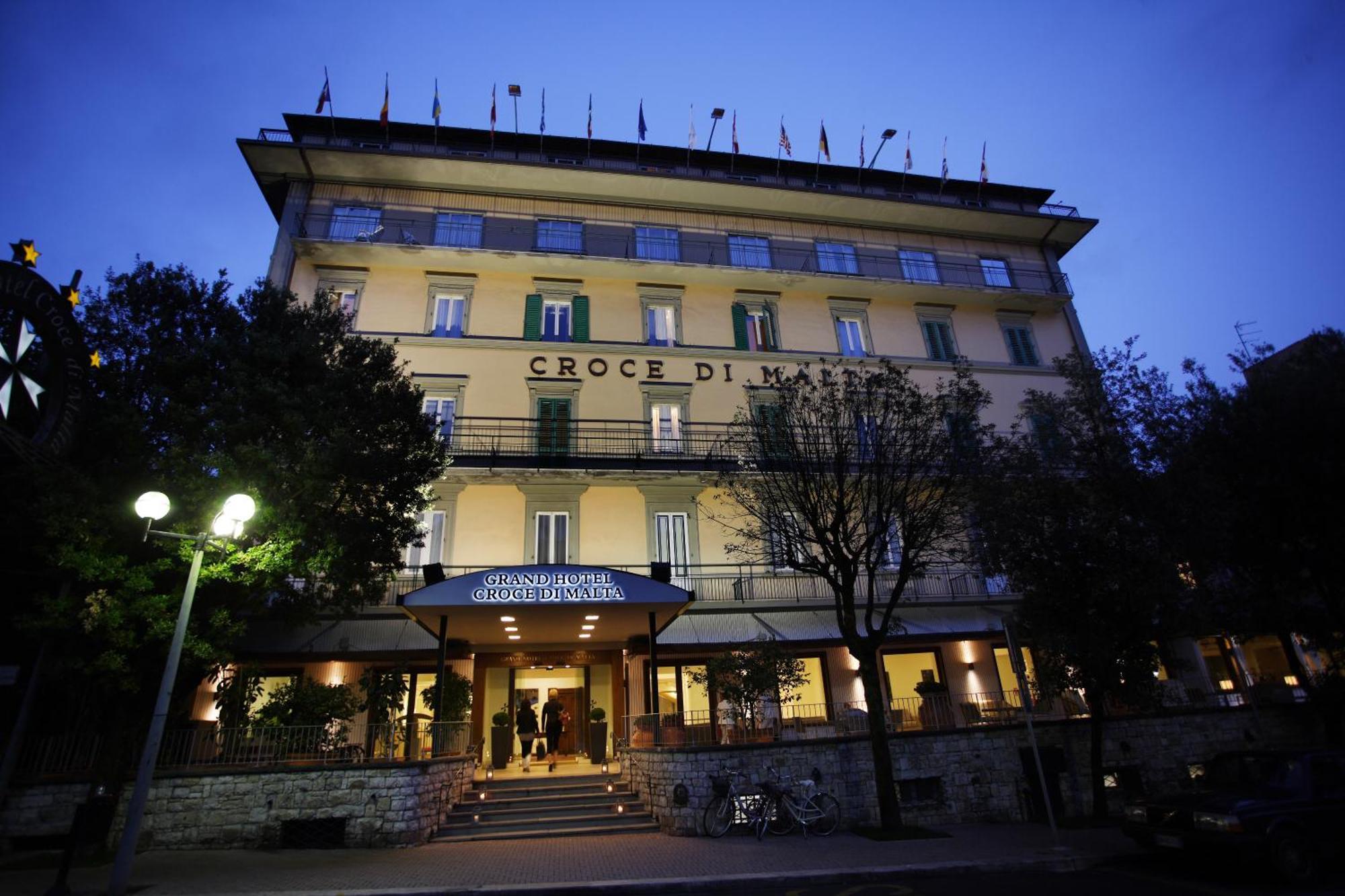 Grand Hotel Croce Di Malta Montecatini Terme Exterior foto
